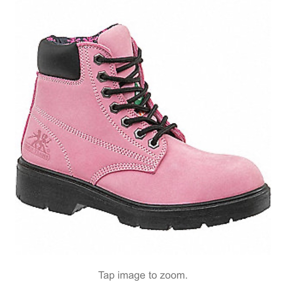 Pink Combat & Moto Boots